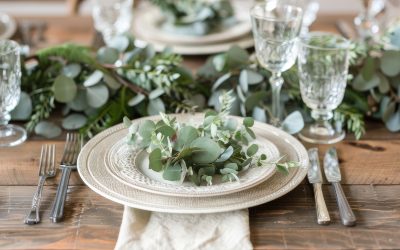 Modern Greenery Eucalyptus Wedding Collection